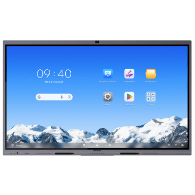 [DS-D5C75RB/B2L(EDLA)] Pantalla Interactiva Touch de 75" / Android 14 / Asistentes IA /  Google Suite Preinstalado con Certificación EDLA / Cámara Web 8 MP / Resolución 4K / Bocinas Integradas / Entradas HDMI y VGA / Incluye 2 Lápices para Escri