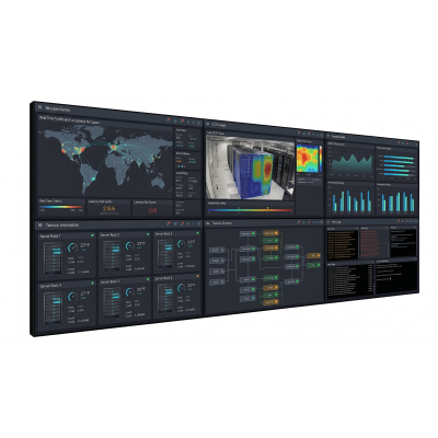 [VM55BU-2X3] KIT de Video wall LCD 2x3 / 6 pantallas de 55" VM55BU para conexion daisy chain / incluye montajes de pared Peerless DS-VW765-LAND