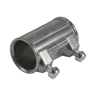 [ANC-CPD12] Cople de 1/2" para Tubo Pared Delgada con Tornillos Opresores.