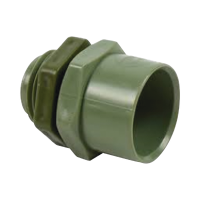 [EC029] Conector de 1-1/2" para tuberia PVC conduit pesado (38 mm)