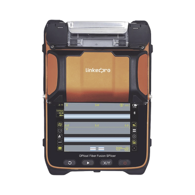 [LP-FS-PRO-3000] Fusionadora de Fibra Óptica Multimodo y Monomodo / 6 Motores / Alineación por Núcleo / OPM + VFL / Cleaver Eléctrico de un Solo Paso / Capacitación Remota Gratuita