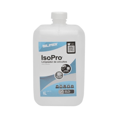 [ALCOHOL] Alcohol Isopropilico para limpieza de equipos de vídeo, fibra óptica, cómputo, y equipo telefónico 1000 mL