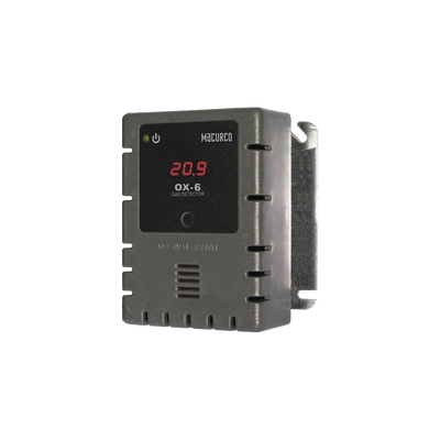 [OX-6] Detector, Controlador y Transductor de Oxígeno para Panel de Detección de Incendio