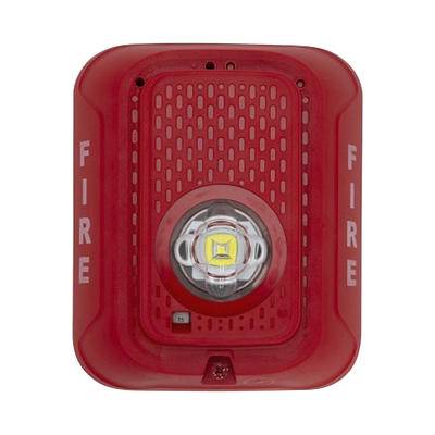 [SRLED] Lámpara LED Estroboscópica para Montaje en Pared, Color Rojo, Nivel de Candelas Seleccionable, Nuevo Diseño Moderno y Elegante y Menor Consumo de Corriente