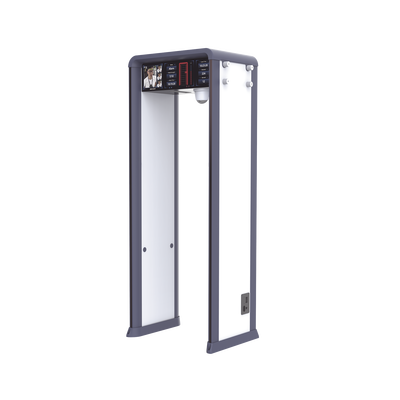 [ISD-SMG572LC-I] Arco Detector de Metales con Cámara 4 MP y Doble Pantalla 7" y 29" / Hasta 72 Zonas Configurable / Tecnología Anti-Interferencia y Sensibilidad de Última Generación / Conteo de Personas y Alarmas