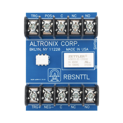 [RBSNT-TL] Módulo de relevador ultrasensitivo  Altronix 
