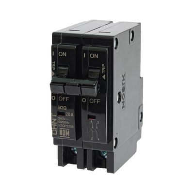 [B2QP260E] Interruptor Termomagnético Enchufable, Serie: B2Q, 2P, 60A, 240V  (SKU:1002286)