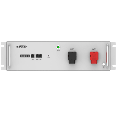 [LFP100EP51.2V3] Batería LiFePO4 51.2V 100Ah / 6000 Ciclos @80% DOD / Montaje Rack 3U / IP21