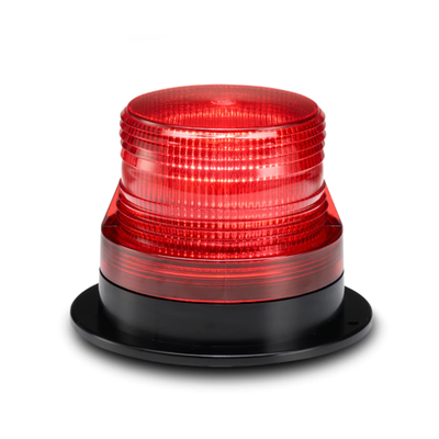 [22025004] Estrobo rojo FireBolt Plus con tecnología LED, 12-72 Vcc 