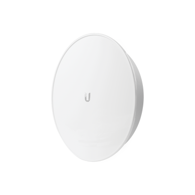 [PBE-5AC-ISO-GEN2] PowerBeam airMAX AC ISO Gen2 hasta 450 Mbps, 5 GHz (5150 - 5875 MHz) con antena integrada de 25 dBi con aislamiento RF y radomo incluido
