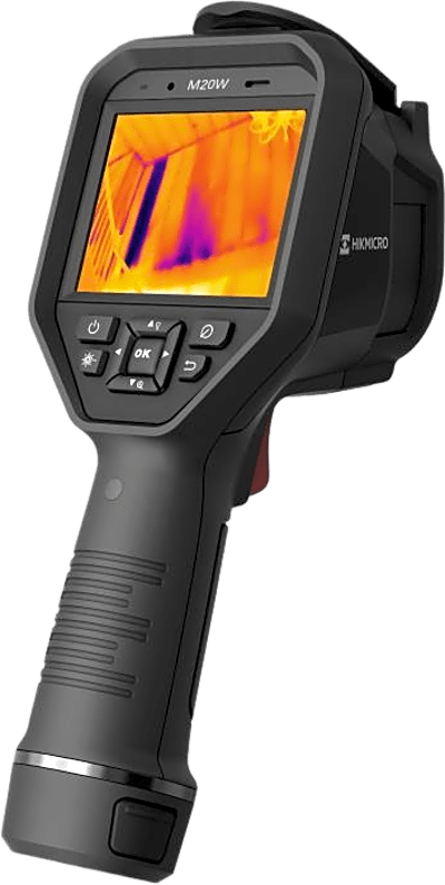 [HM-TP22-3AQF/W-M20W] M20W - Cámara Termográfica Portátil Profesional / Rango de temperatura de -20 °C a 550 °C / Alta precisión ±2℃/±2% / Resolución IR 256 x 192 y Cámara Visual 8MP / Pantalla táctil LCD
