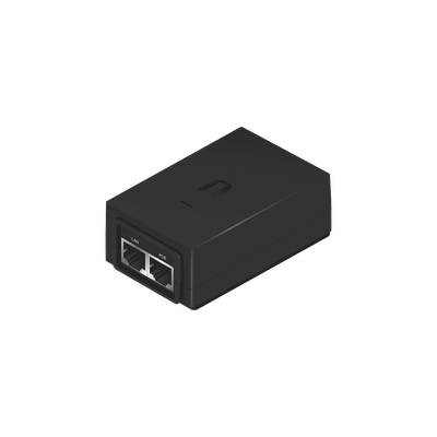 [POE-24-24W-G] Adaptador PoE Ubiquiti de 24 VDC, 1.0 A con puerto Gigabit