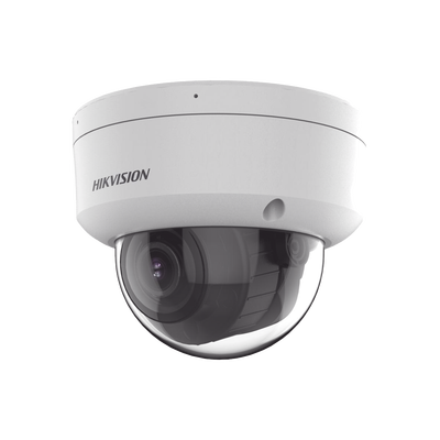 [DS-2CD2723G2-LIZS2U] [Dual Light + 2 Micrófonos Integrados] Domo IP 2 Megapixel / Lente Mot.  2.8 A 12 mm / 40 mts Luz Blanca + 40 mts IR) / ACUSENSE / Exterior IP67 / IK10 / WDR 120 dB / PoE / ONVIF / Alarmas I/O / Micro SD / Metal / ACUSEEK