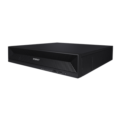 [XRN-1620SB1] NVR de 16 canales / 32MP / Hasta 4 Discos Duros / Switch PoE+ 16 puertos / Wisenet P2P / H.265 & WiseStream