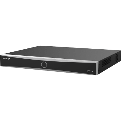 [DS-7616NXI-K2/16P/VPRO] [AcuSeek] NVR 12 Megapixel (4K) / 16 Canales IP / 16 Puertos PoE+ / Reconocimiento Facial / ACUSENSE / 2 Bahías para HDD de 16 TB / HDMI 4K / Alarmas I/O