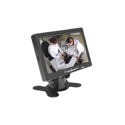 [BMG7030H]  Monitor 7" TFT-LCD ideal para colocar en vehículos o DVR/NVR.  Entradas de video HDMI, VGA y RCA (CVBS)