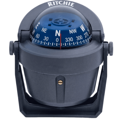 [B-51G] Brújula de Navegación Marítima Ritchie Explorer B-51G / Montaje en Bracket / Dial 2 3/4" (70 mm) / Iluminación Nocturna Verde / DirectiveForce Magnets / Construcción Compuesta Alta Temperatura / 100% Reparable