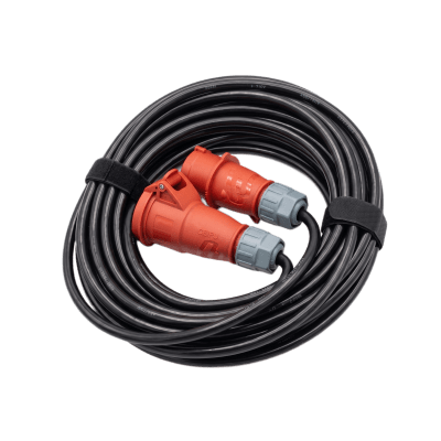 [YSCBLPPOLI20M] Manguera de Alimentación Trifásica Profesional Para Polipastos Eléctricos Alto Voltaje / IP44 / Uso Intensivo Móvil / -25°C a +60°C