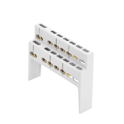 [BC40M08] Soporte + Barra de Conexion (8 MOD) (8+2 ENTR.) IP40