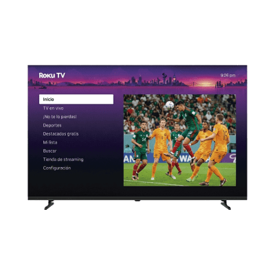 [R32XHQ-L1] SmartTV QLED 32 Pulgadas / Resolución 1366 × 768 / 3 Puertos HDMI / WiFi Integrado / Smart TV ROKU / VESA 100 × 100 mm
