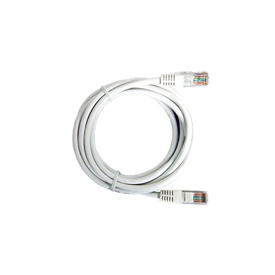 [LP-UT3-100-WH] Cable de Parcheo UTP Cat5e - 1 Metro (3.28 Pies) - Blanco