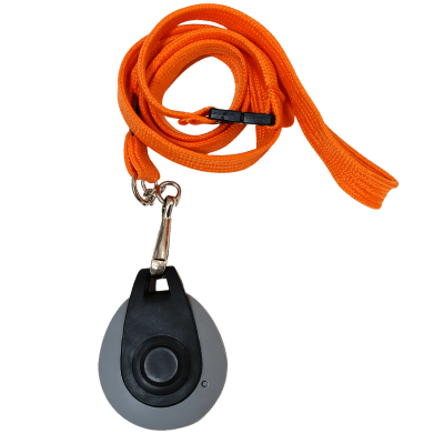 [NX0130/B] Colgante con Botón de Alarma Inalámbrico NX0130/B / Radio Frecuencia 868.30 MHz / Comunicación Bidireccional / Alcance 75 m / Batería CR2354 Duración 2-4 Años / IP65 / Indicador LED Bicolor / Anti-Estrangulamiento