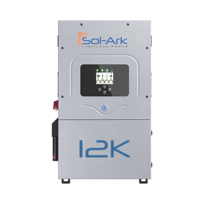 [12K2P] Inversor Hibrido SOL-ARK, 12 Kw, 220 Vcc, Fase Dividida, IP65, Entrada de Baterías a 48 Vcc
