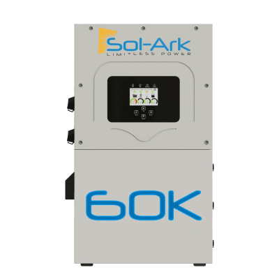 [60K3PN480V] Inversor Hibrido Interactivo SOL-ARK, 60 Kw, 480 Vcc, 3 fases, IP65, Entrada de Baterías a 160-800 Vcc