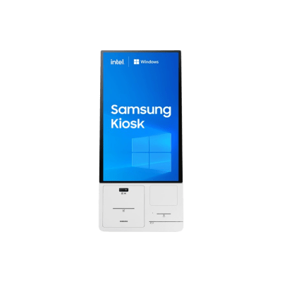 [KM24C-KIT] Kit de Kiosco con Pantalla de 24" touch para punto de venta / Sistema Operativo Windows IoT / incluye impresora térmica en el Dockable CYKM24CPXZA / compatible con terminal bancaria