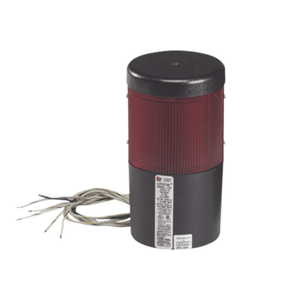 [LSL-024-R] LED para torre de Señalización LITESTAK / Modelo LSL-024-R / 24VDC / Módulo de Luz Roja / 0.76A / Montaje en Tubería o Superficie