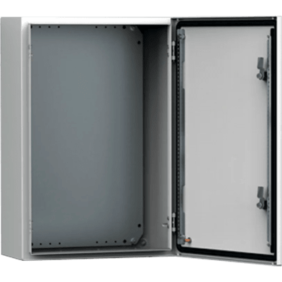 [MAS1008030R5] Gabinete de Uso Exterior MAS 1000 x 800 x 300 mm (39.37 x 31.50 x 11.81 in) / NEMA 4/12/13 / IP66 / IK10 / Acero Dulce 1.5 mm / Platina de Montaje Incluida / Color Gris Claro
