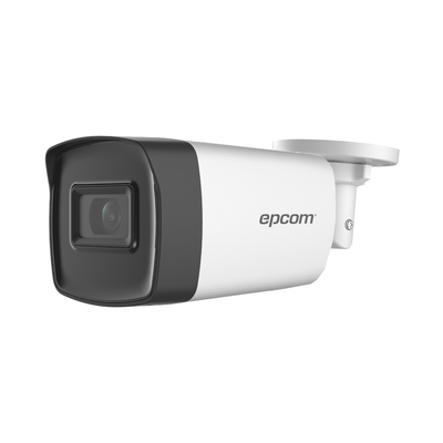 [B8-TURBO-X8] Bala TURBOHD 2 Megapíxeles (1080p) / Lente 3.6 mm / Exterior IP67 / 80 mts IR EXIR / dWDR / 4 Tecnologías