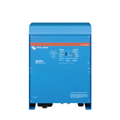 [QT48/10000SP] Quattro 48/10000/140-100/100 / Inversor Cargador de Onda Pura / Entrada 48 Vcc / Salida 8000 W 120 Vca  60 Hz