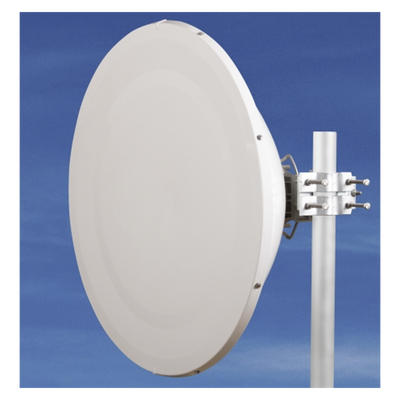 [JRC35DMCB5X] Antena direccional Alto Rendimiento / Parábola profunda para mayor aislamiento al ruido /4 ft / Guía de onda  para radio B5x y C5x / Ganancia de 35 dBi / Soporte de acero inoxidable / Polaridad en 90 ° y 45 ° / Incluye montaje.