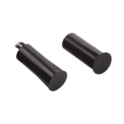 [SF-1017BR] Contacto magnético para puertas y ventanas aluminio y madera de empotrar color café /GAP: 19mm 