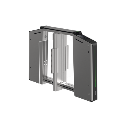 [DS-K3B631TX-M/MPIQL-DP65]  Torniquete Inteligente CENTRAL con Reconocimiento Facial Incluido / Para Ampliar Numero de Carriles con Torniquetes DS-K3B631TX Izquierdo y Derecho / Acero Inxoxidable SUS304 / Carril de 65 cms