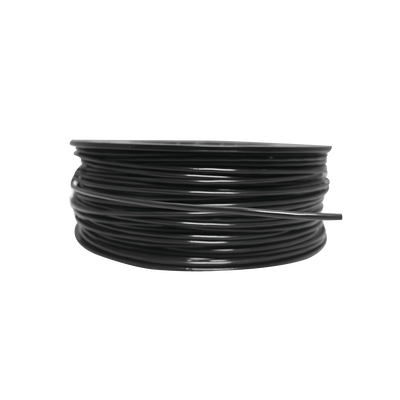 [TC-155NG-500] Bobina de 152 Metros de Cable Detector de Calor, Temperatura Fija 68 grados Celsius, Recubrimiento de Nylon Negro para Aplicaciones en Exterior, con Guía Acerada