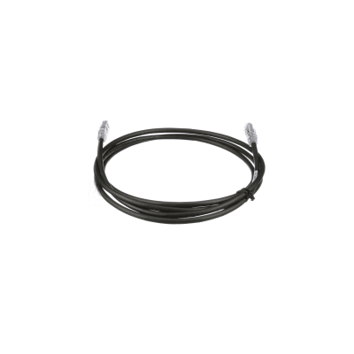 [UTP6AX26BL] Cable de Parcheo UTP, Cat6A, 24 AWG, CM, Color Negro, 7.92 Metros (26 Pies)