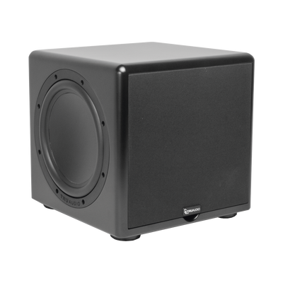 [CSUB-12] Subwoofer compacto de 12 in |  2 radiadores pasivos | amplificador interno de 350W