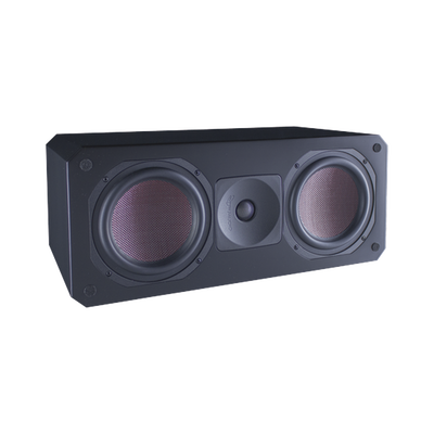 [ELITE26-CC-BK] ELITE SERIE, BOCINA DE PARED, 4 WOOFERS DE FIBRA DE CARBONO 6 1/2'', TWEETER DE TITANIO 1'', 250W.